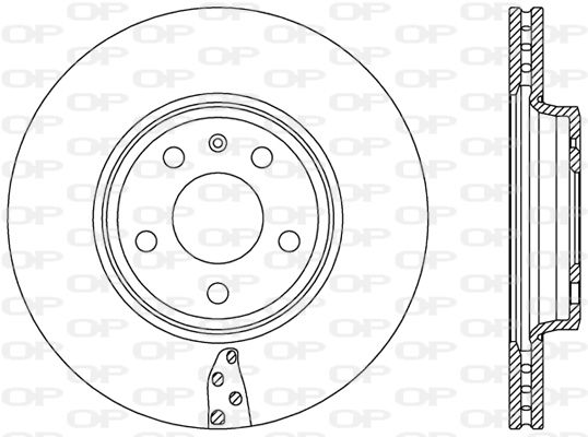 OPEN PARTS Jarrulevy BDR2485.20